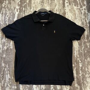 Polo by Ralph Lauren Men's Classic Black Polo Shirt